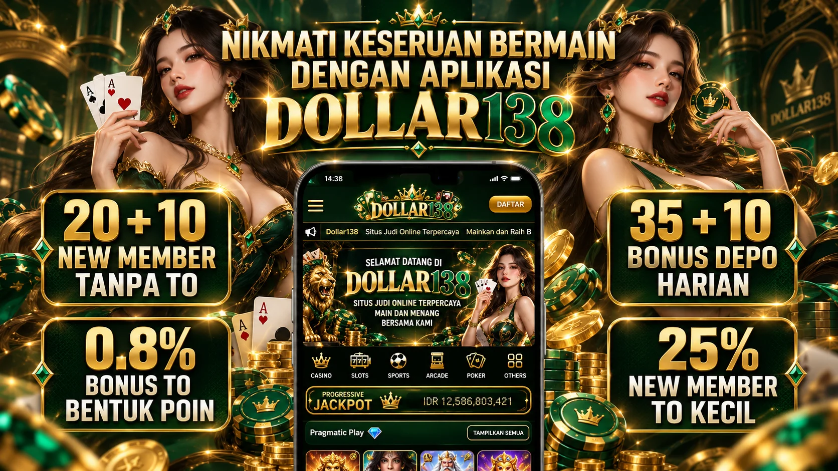 Login atau daftar Dollar138